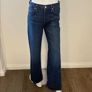 Citizens Of Humanity Dark Blue Flare Jeans